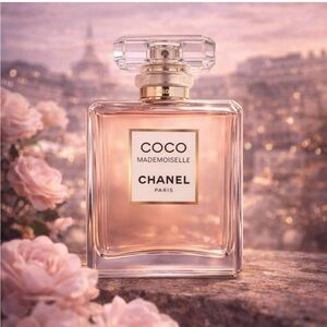 CHANEL Coco Mademoiselle Perfume - Pink and Gold
